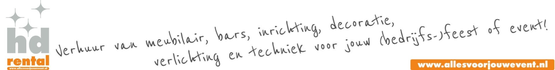 HD Rental | www.allesvoorjouwevent.nl