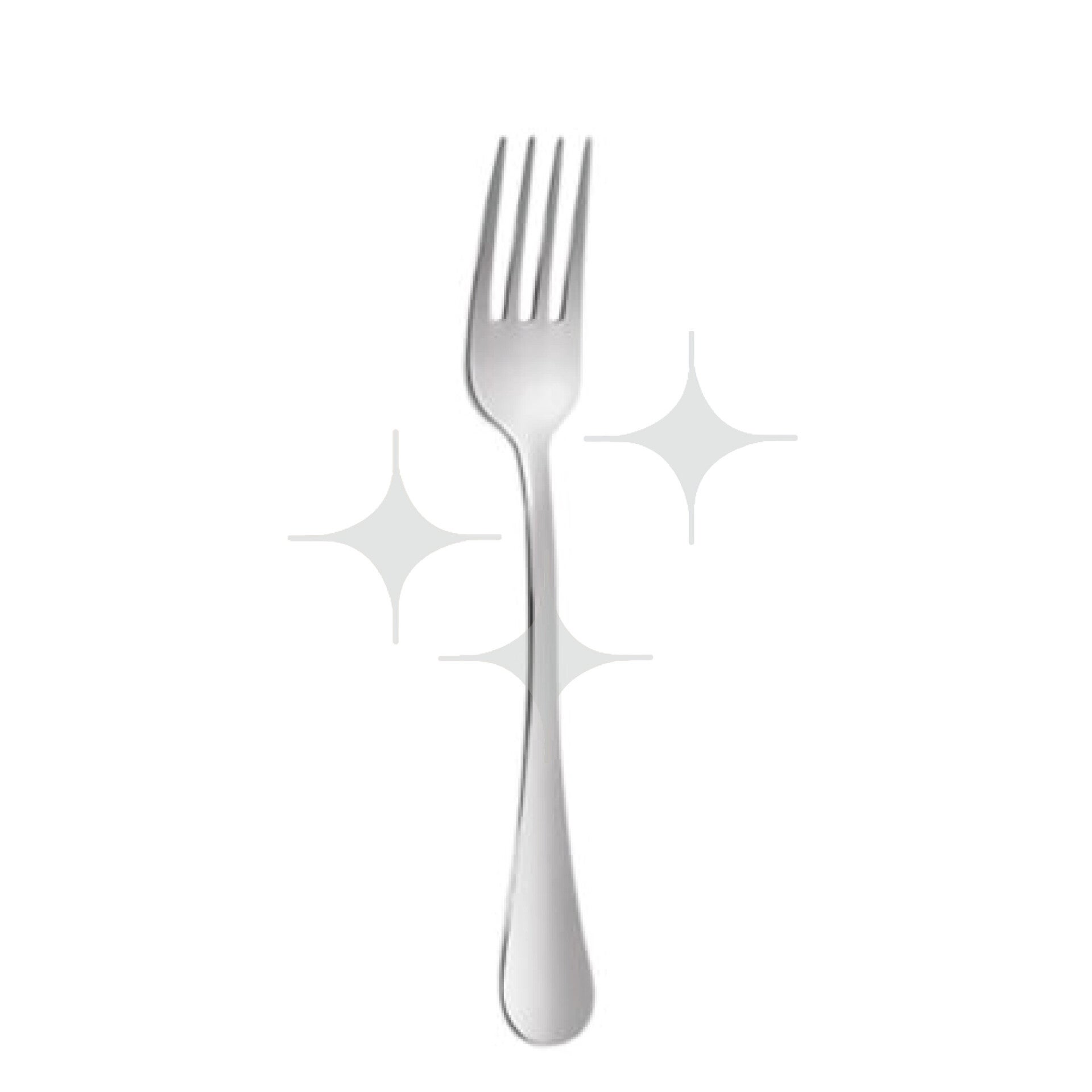 10x Vork Basic groot