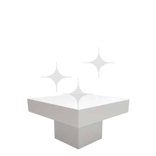 BlockxWhite salontafel 80x80
