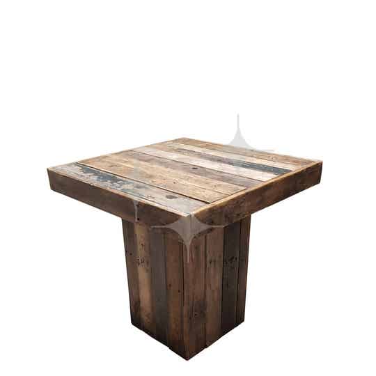 100% EcoWood zit-/dinertafel 80x80 | Icelandic
