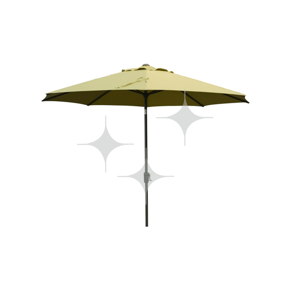 Parasol Olijfgroen | 3x3m | Achthoek
