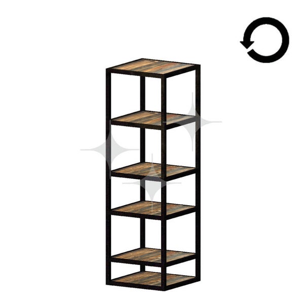 PresentatieZuil 72x72x230cm | GePeBe