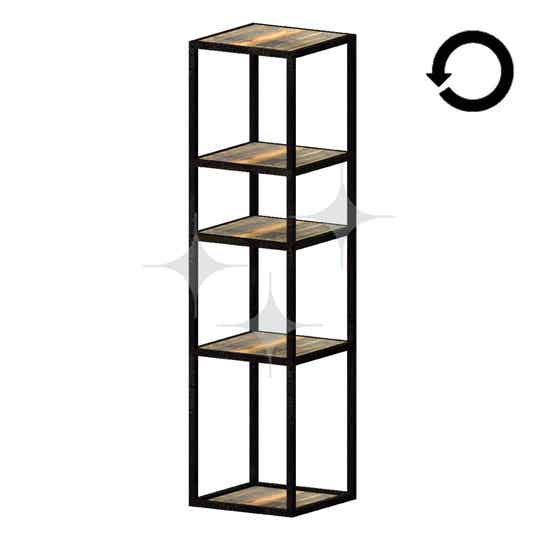 PresentatieZuil 72x72x280cm | GePeBe