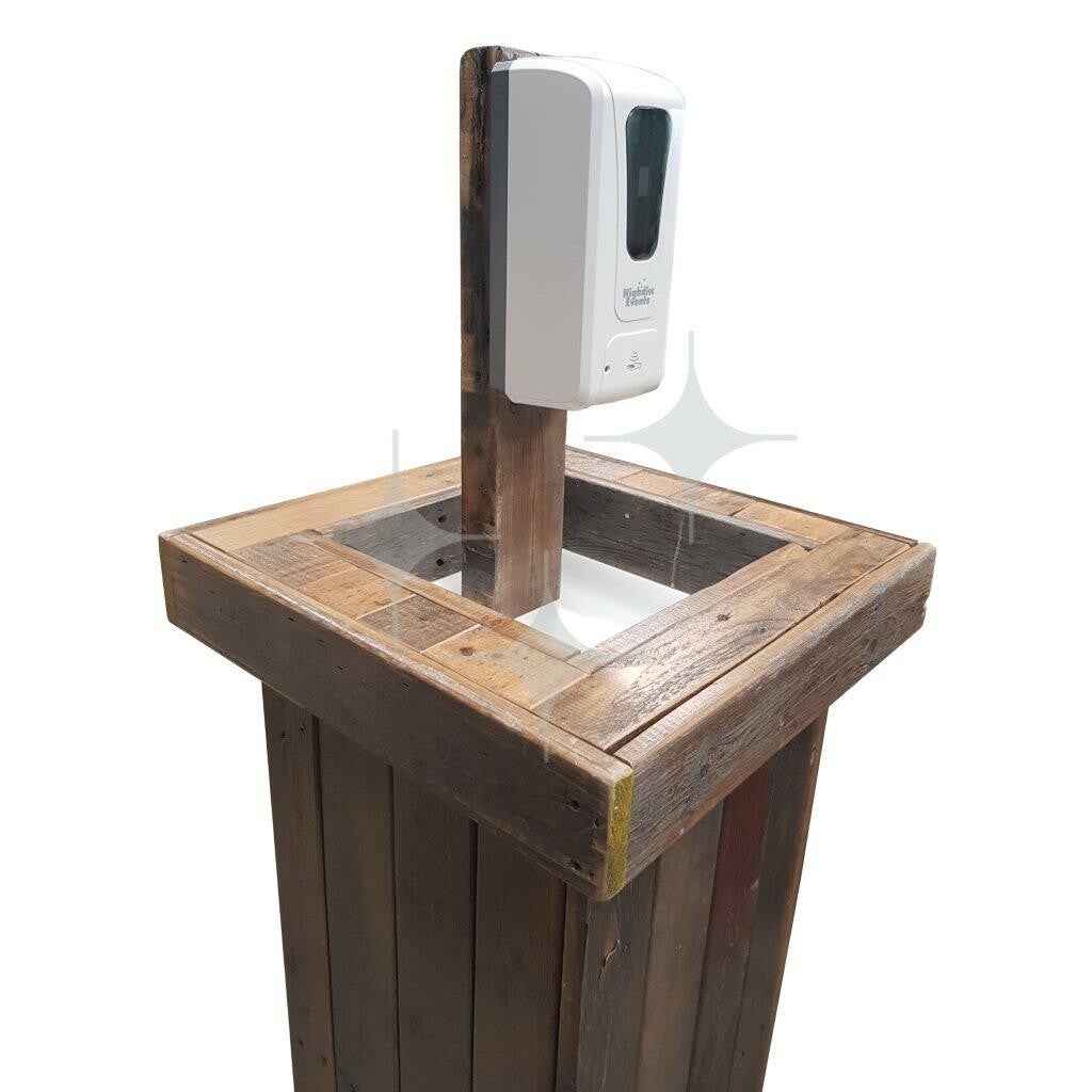 100% EcoWood Desinfectiezuil