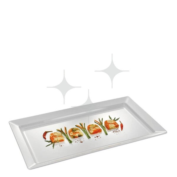 Schaal Melamine rechthoek 495x272mm (m)