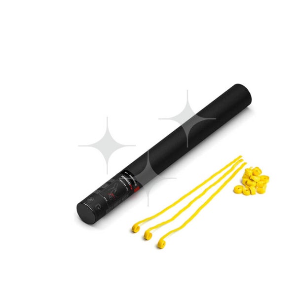 Streamers Handheld | 50cm | Papier geel