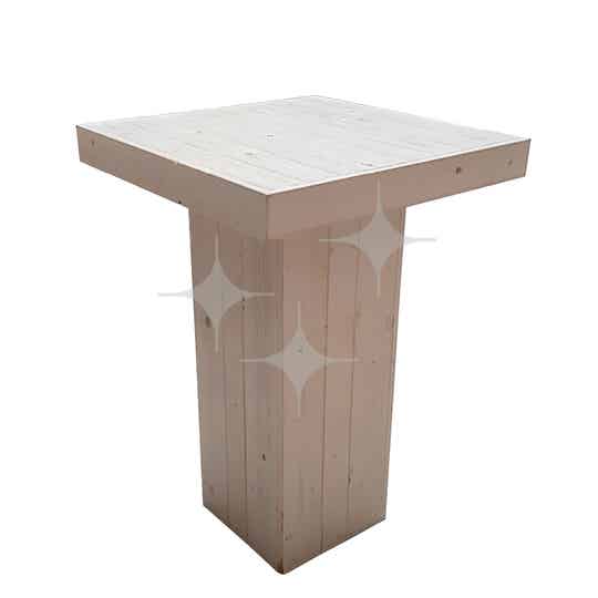 100% Natural Light statafel 80x80 | Icelandic