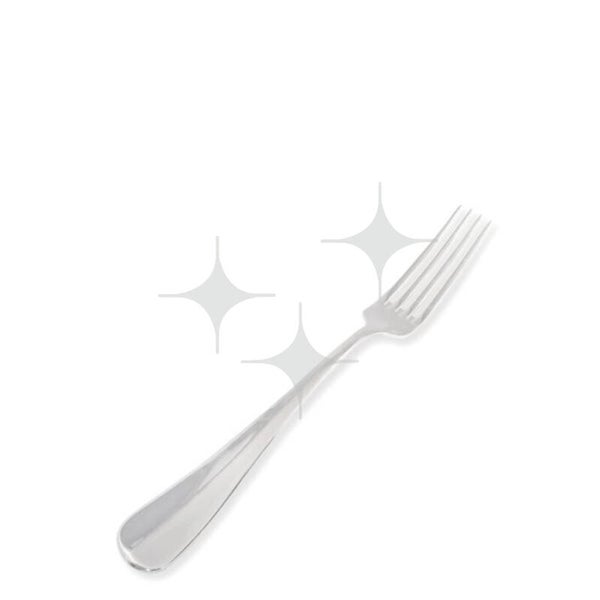10x Luxe Vork Verzilverd Groot