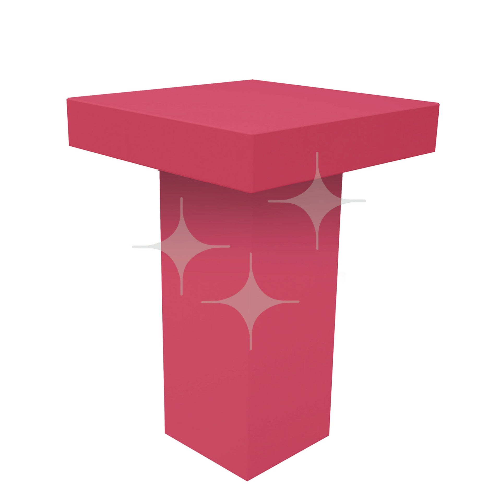 ColorBlockx statafel 80x80 (div. kleuren)