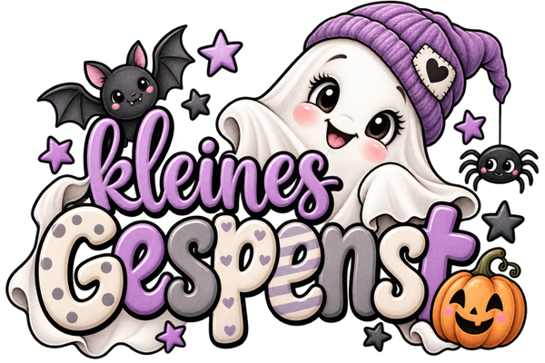 Bügelbild -  Kleines Gespenst