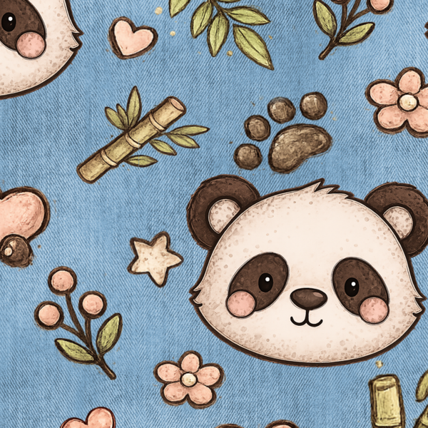 Exklusives Ditigale Design- panda