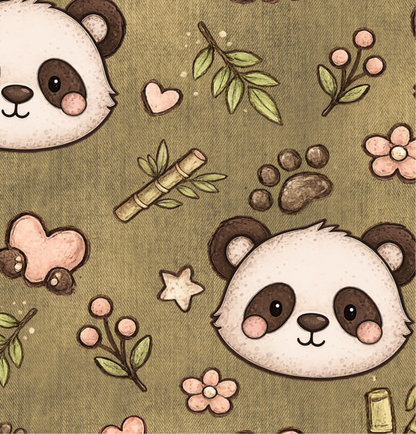 Exklusives Ditigale Design- panda