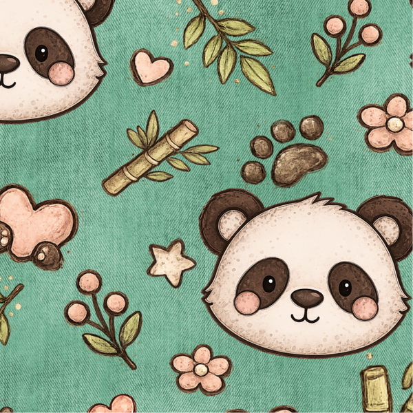 Exklusives Ditigale Design- panda