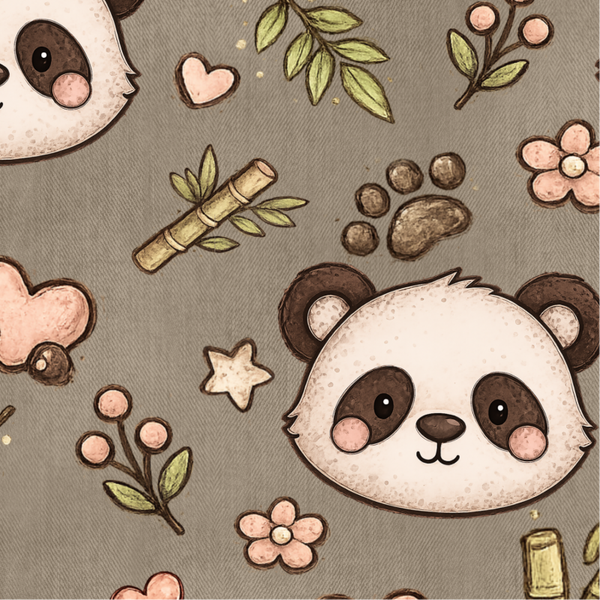 Exklusives Ditigale Design- panda