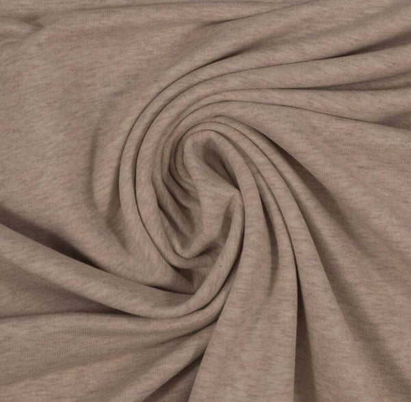 Maike melange French Terry meliert, beige