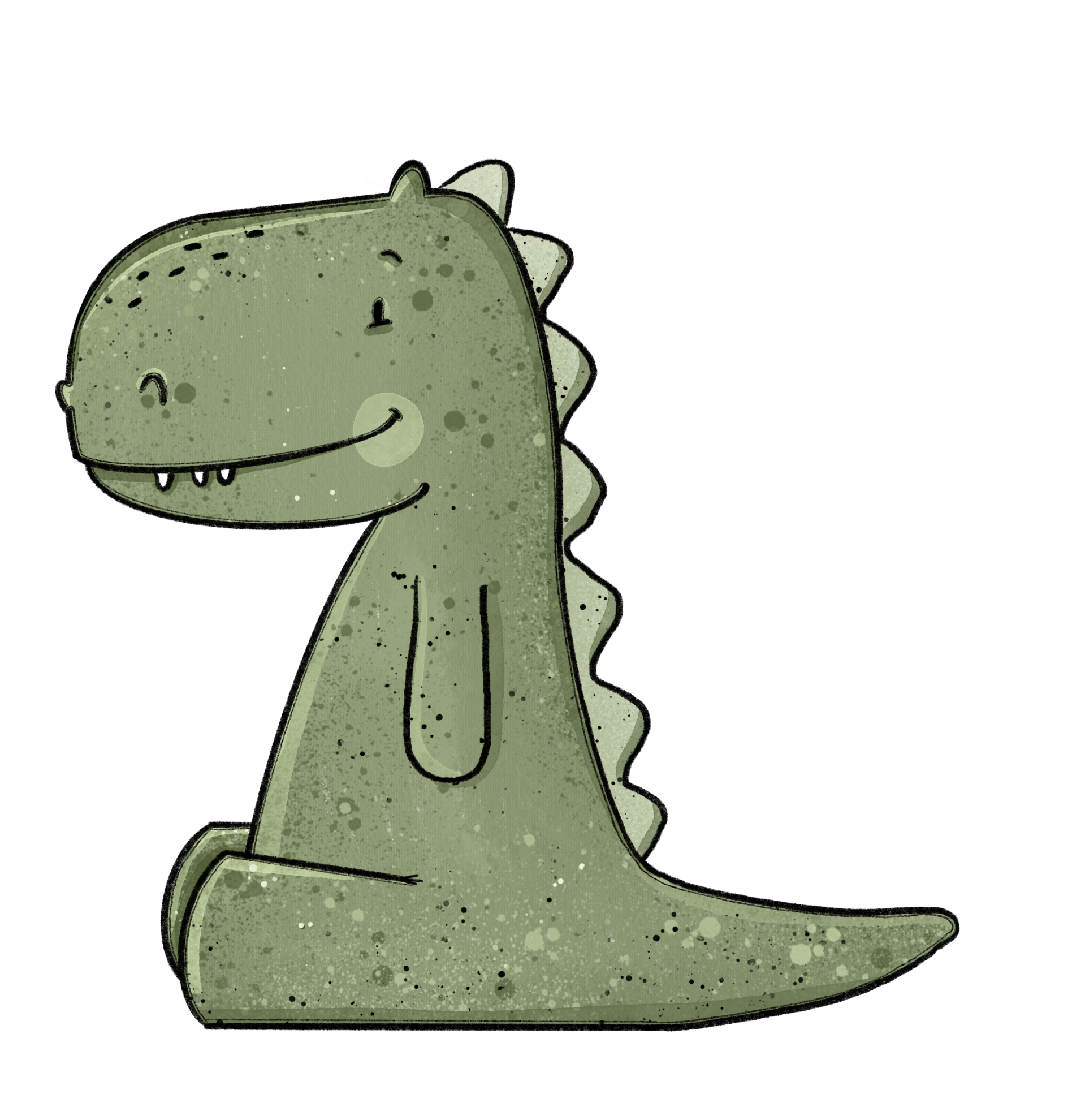 Bügelbild -   T-Rex