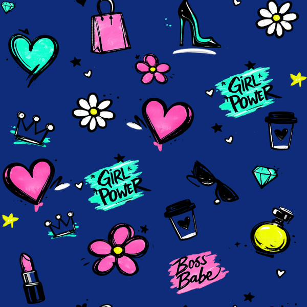 Exklusives Digitale Design-  Girl Power