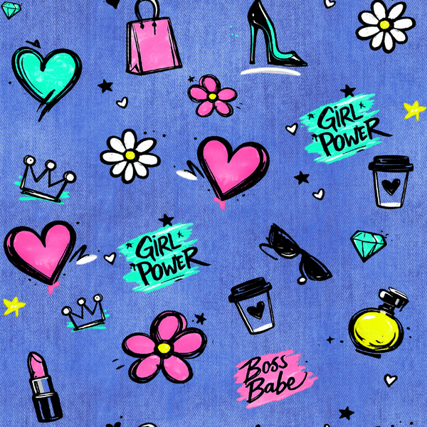 Exklusives Digitale Design-  Girl Power