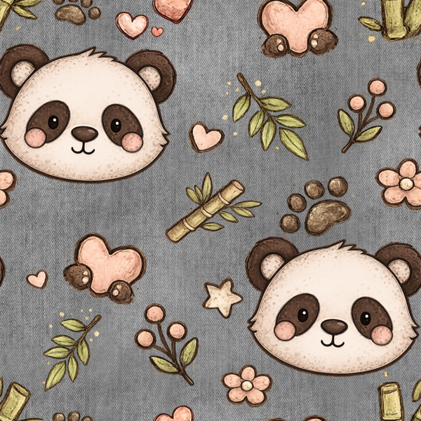 Exklusives Ditigale Design- panda