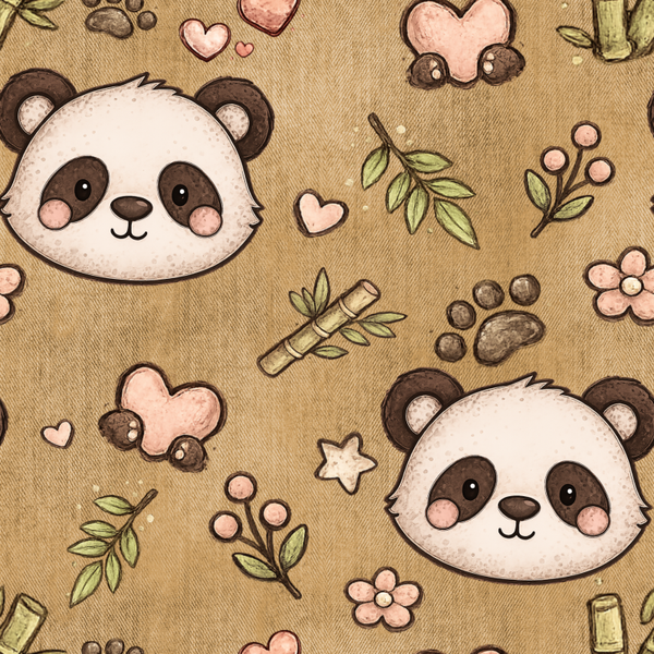 Exklusives Ditigale Design- panda