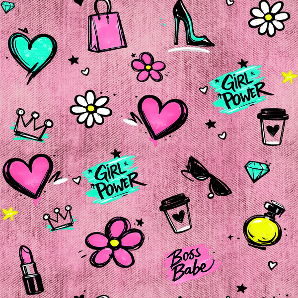 Exklusives Digitale Design-  Girl Power