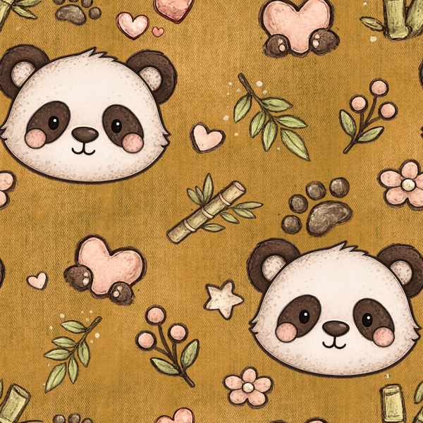 Exklusives Ditigale Design- panda