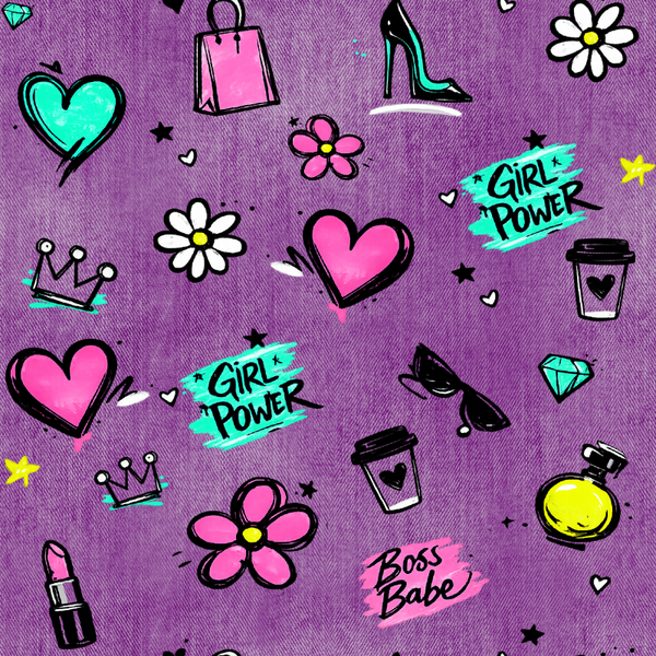 Exklusives Digitale Design-  Girl Power
