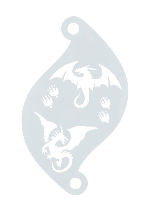 Schmink sjabloon Dragons