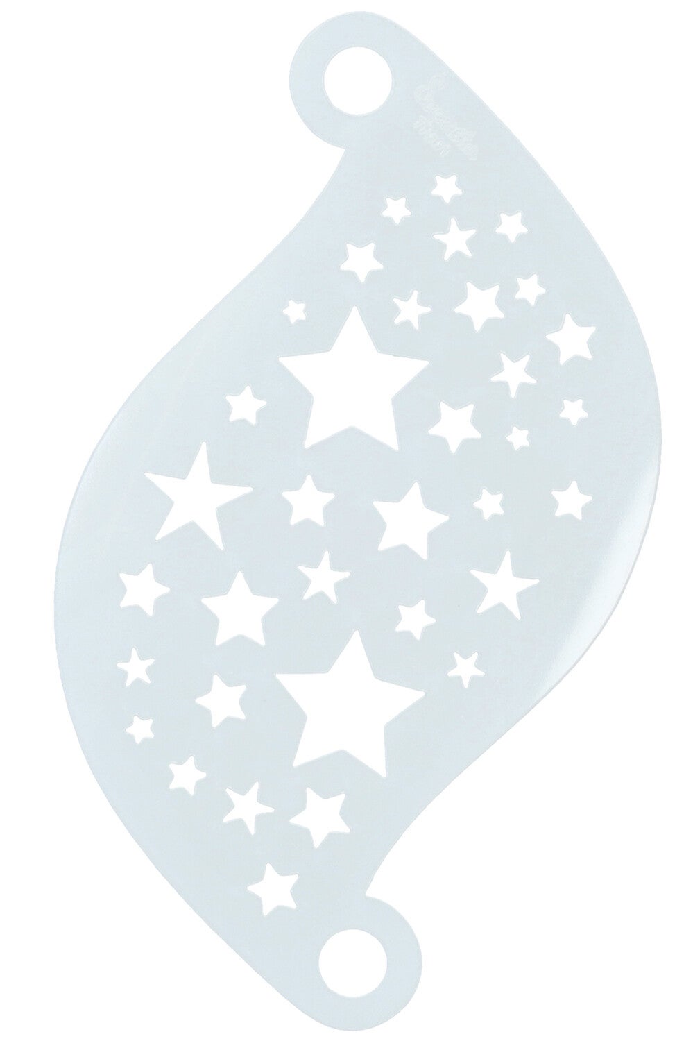 Schmink sjabloon Stars