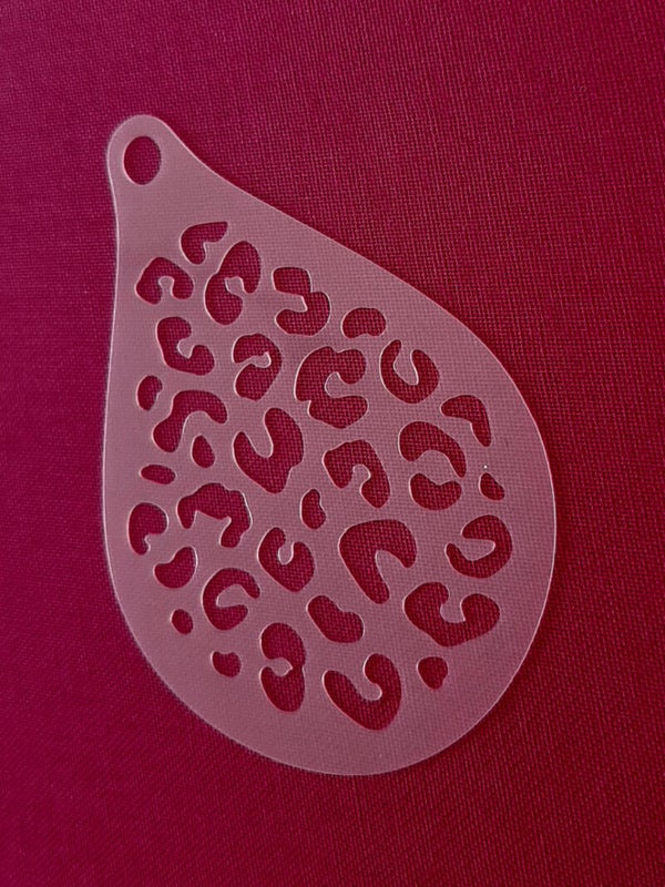 Schmink sjabloon Cheetah