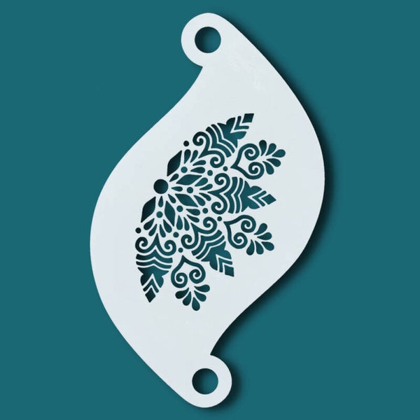 Schmink sjabloon Ice Crown