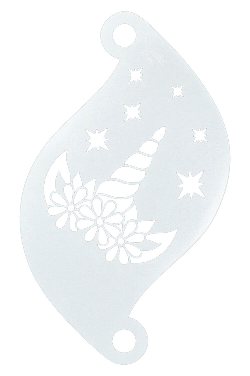 Schmink sjabloon Blossom Unicorn