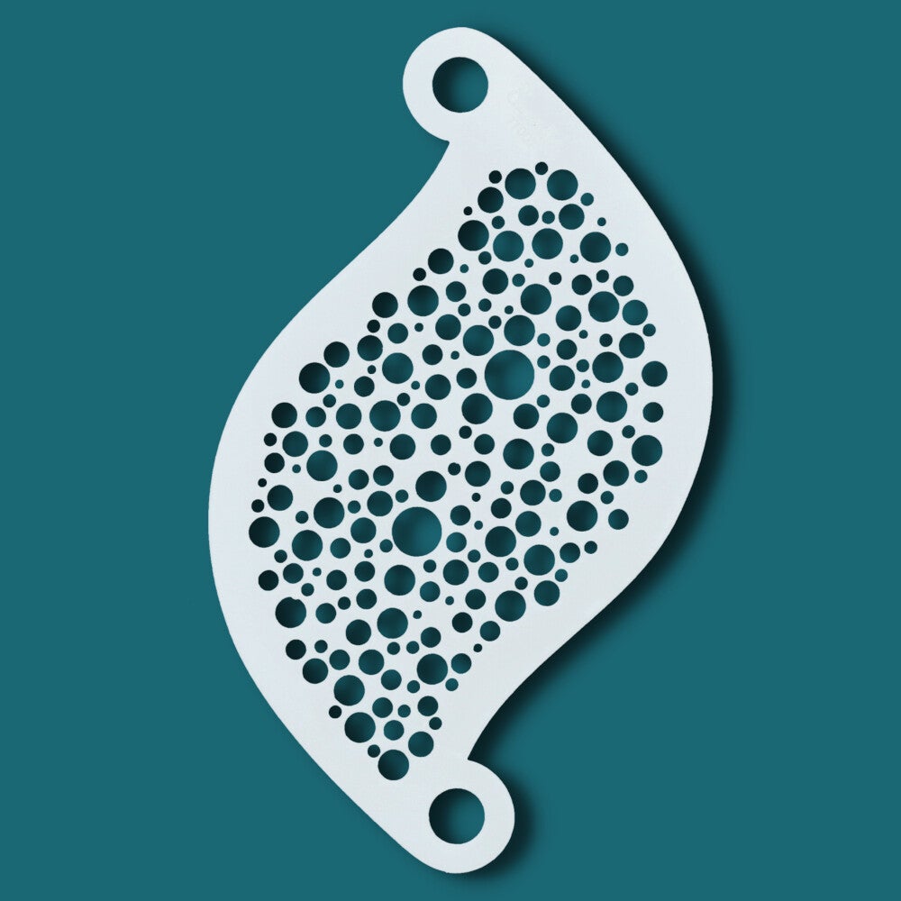 Schmink sjabloon Bubble