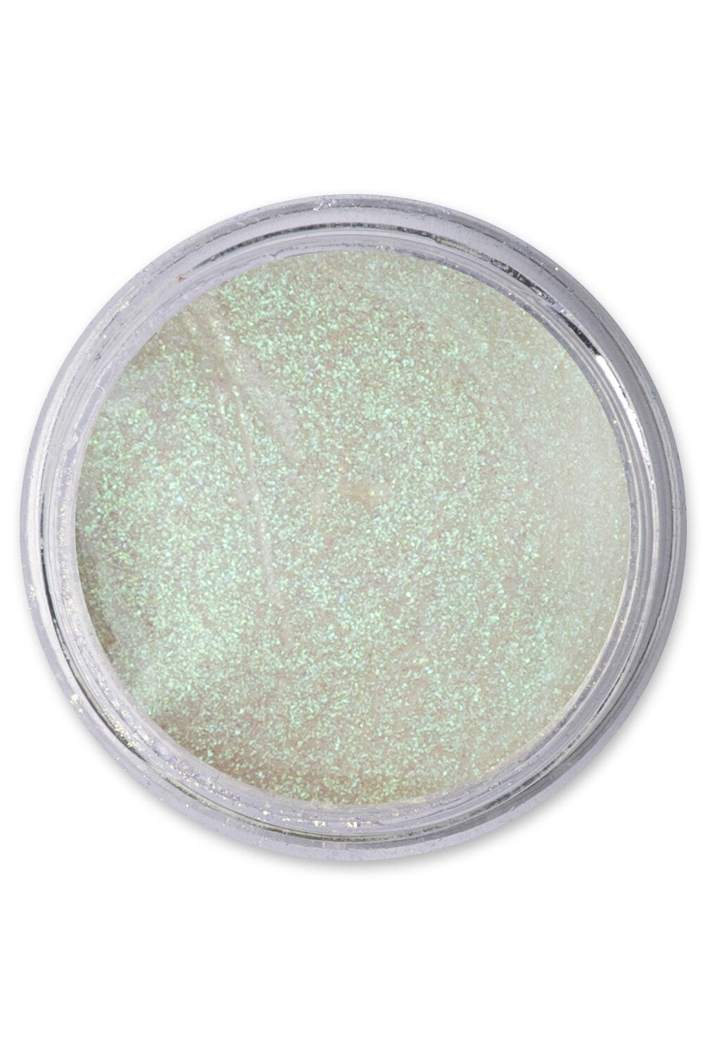 PXP pressed chrome transparent green eyeshadow cream 11