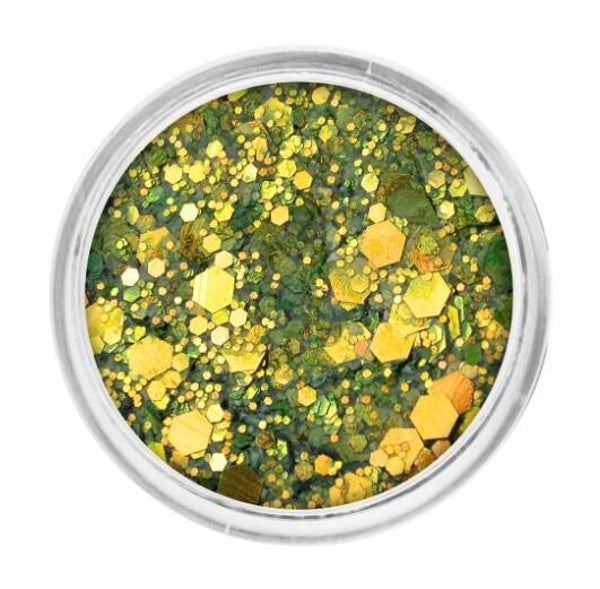 PXP pressed chunky holographic glitter cream Atmosphere