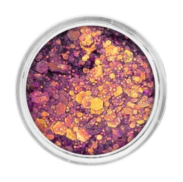 PXP pressed chunky holographic glitter cream Cosmos