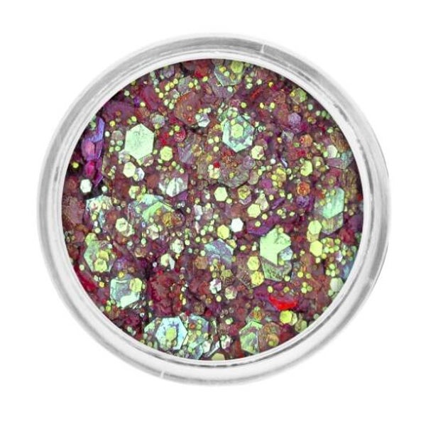 PXP pressed chunky holographic glitter cream Milkyway