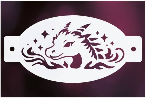 PXP stencil Fire Dragon