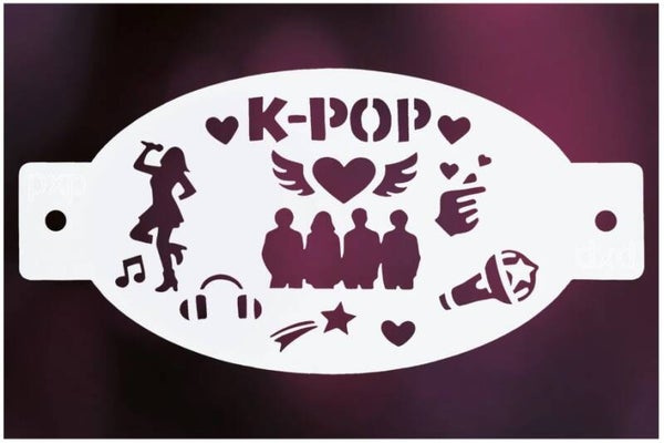 PXP stencil K-Pop singer