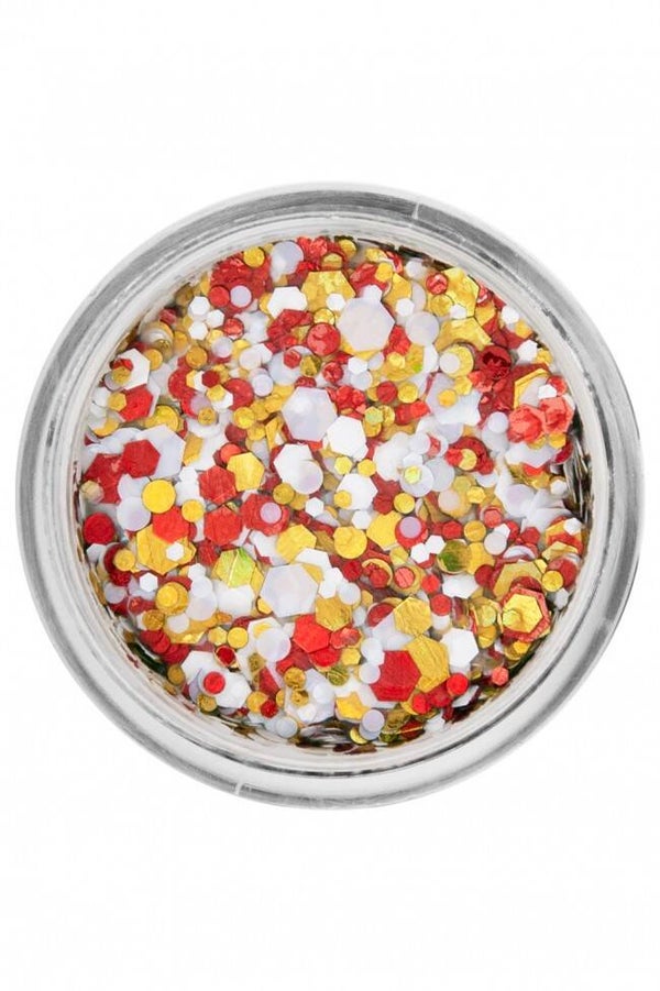 PXP pressed chunky glitter cream Oeteldonk