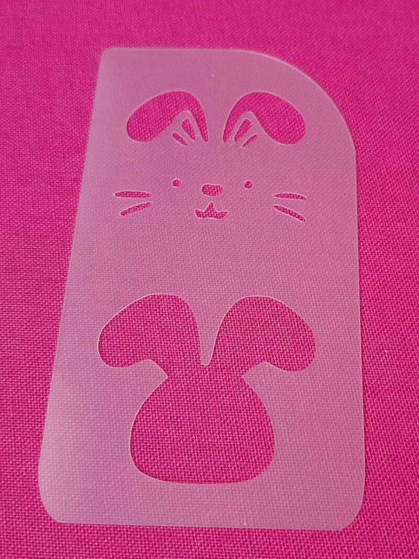 Schmink sjabloon Konijn