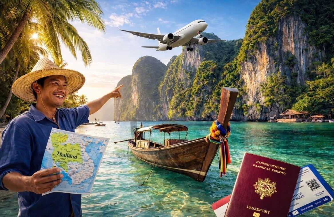 Arrivée en Thaïlande