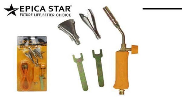 Bruciatore a gas da 3 pezzi