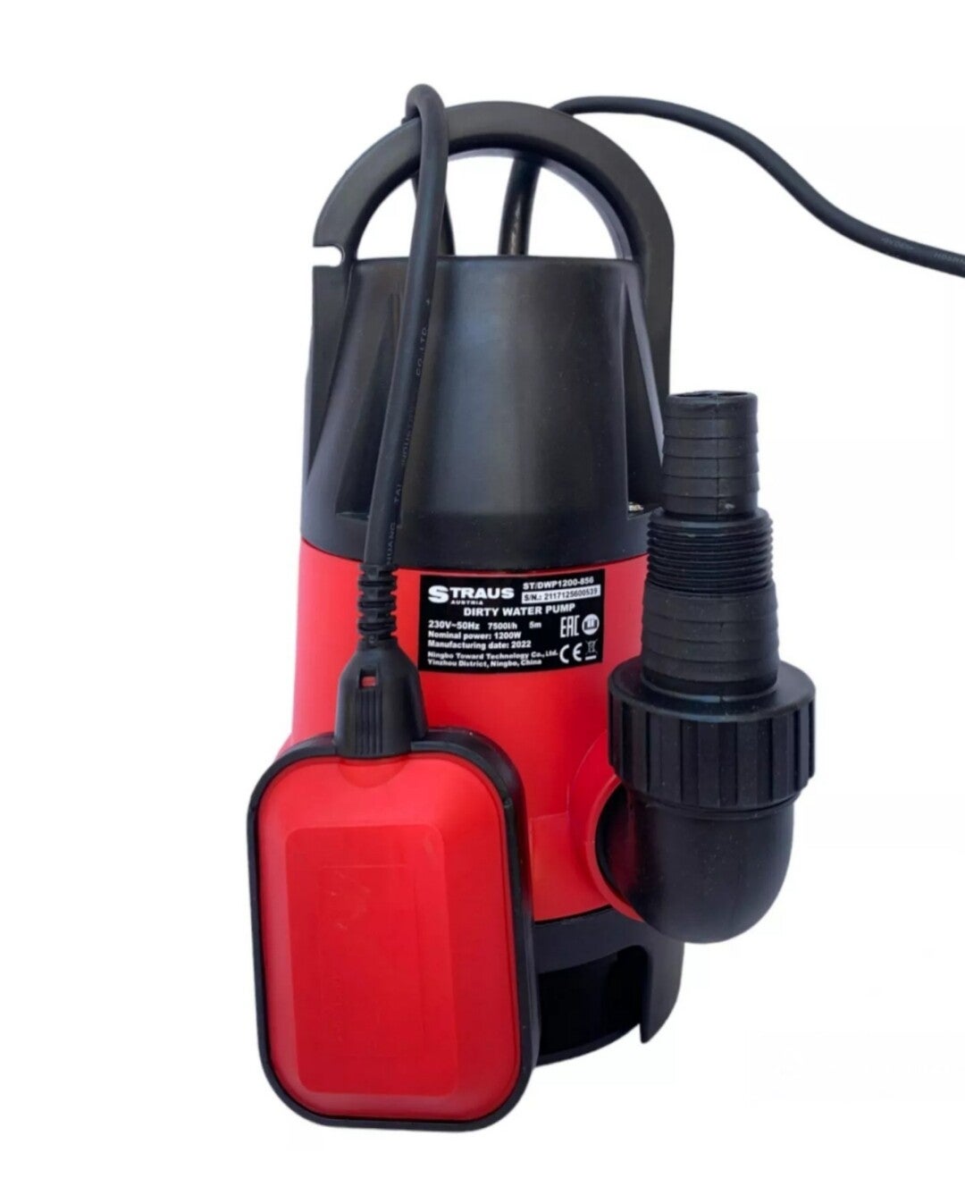 Pompa da immersione 1200w