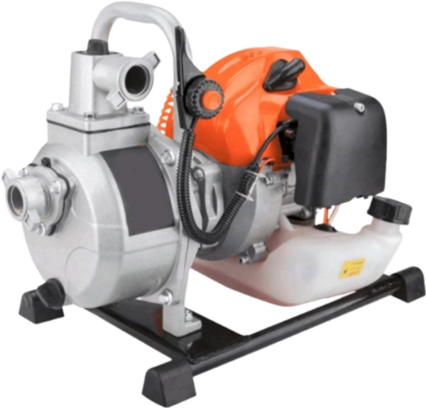 Motopompa a scoppio 2 tempi 52cc 300 Lt al minuto per giardinaggio irrigazione