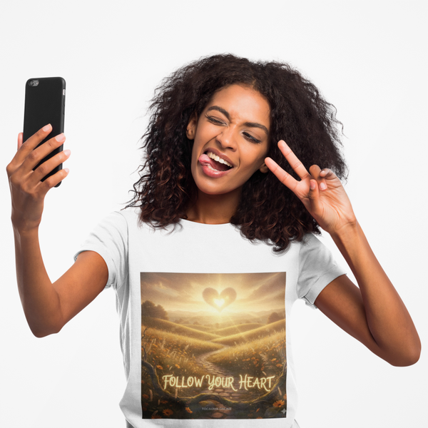 Follow your heart-Unisex t shirt