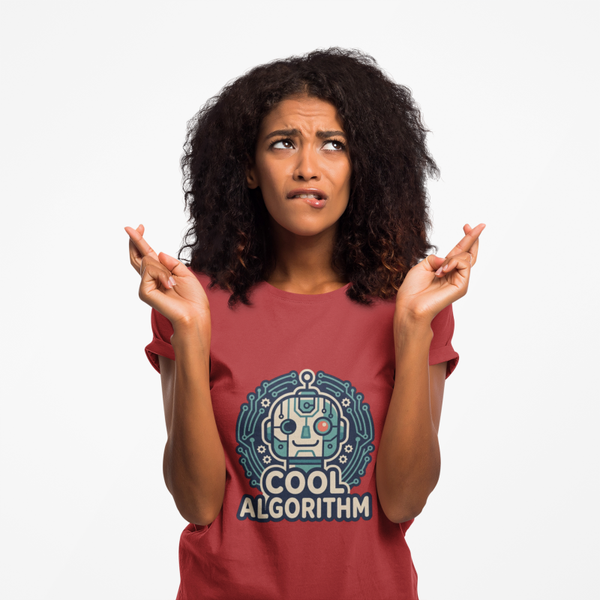 "Cool Algorithm" Tech Tank Top — Fun Logo Graphic Tank
