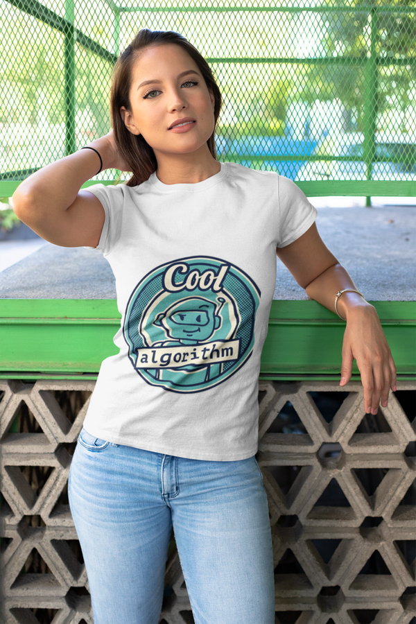 "Cool Algorithm Tech T-Shirt "— Team Building & Kindness Workplace Tee