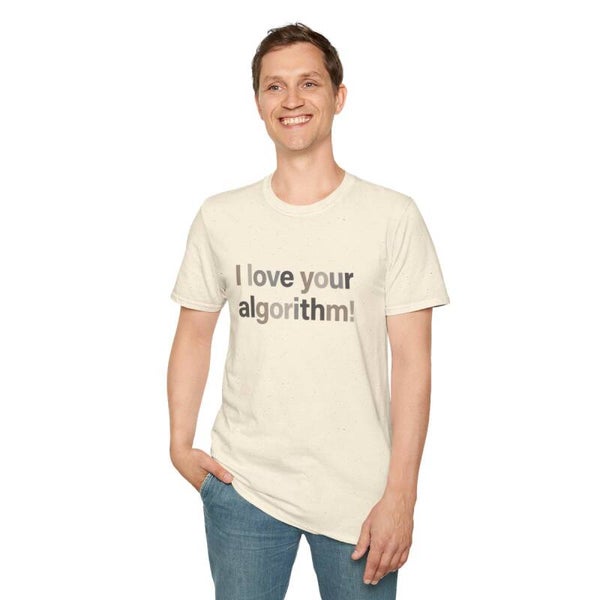 I Love Your Algorithm T-Shirt — Retro Tech Lover Tee