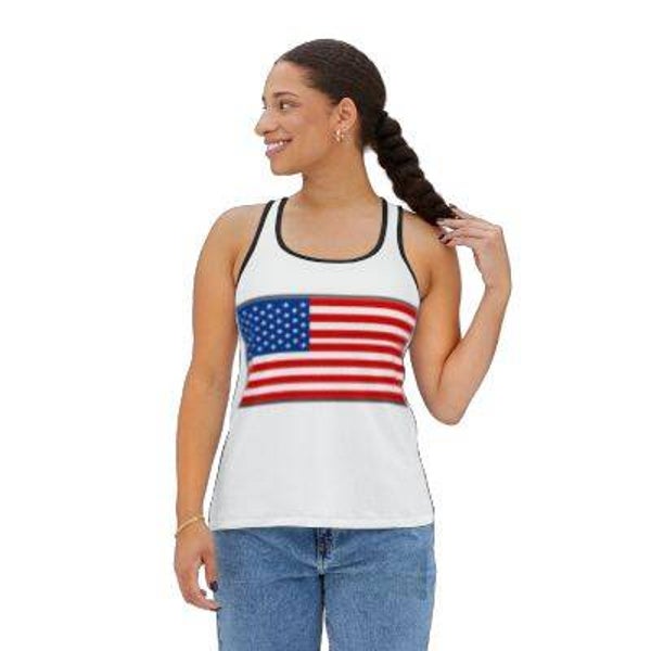 United States flag: Women's Tank Top (AOP)